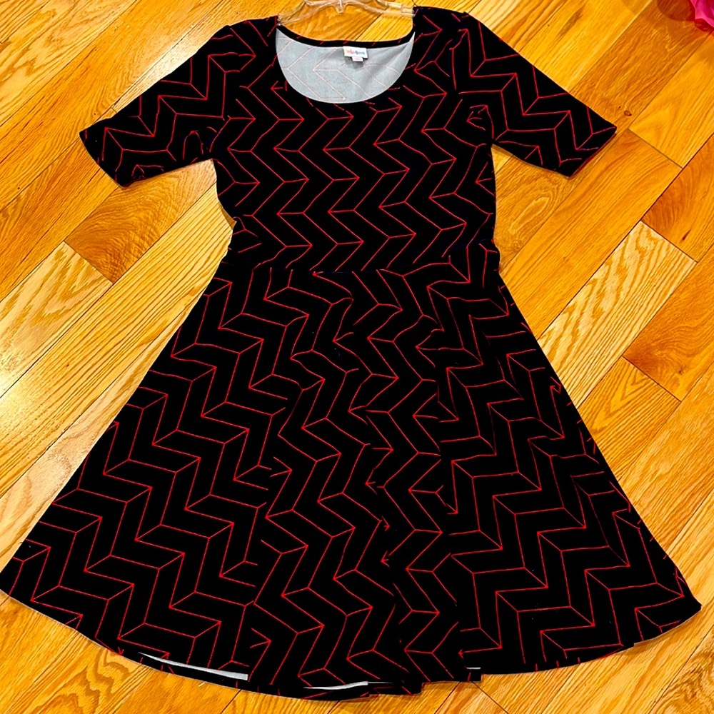 LuLaRoe full circle skirt dress
